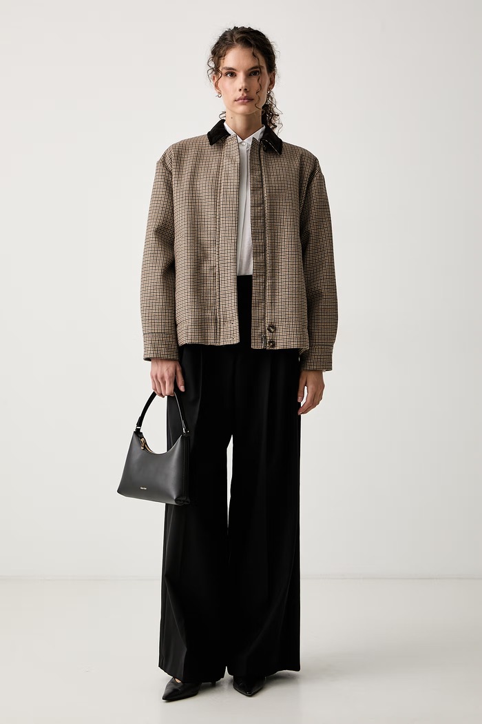 Weekend Max Mara Spodnie damskie wełniane WKDOVVIO 2625136051600 czarny AW26