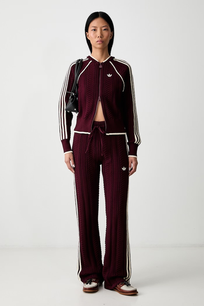adidas Originals donji dio trenirke za žene KR8943 bordo AW26