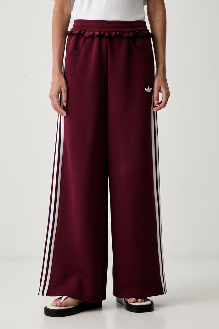 adidas Originals спортивні штани жіночі Pleated Spacer бордо LG4319