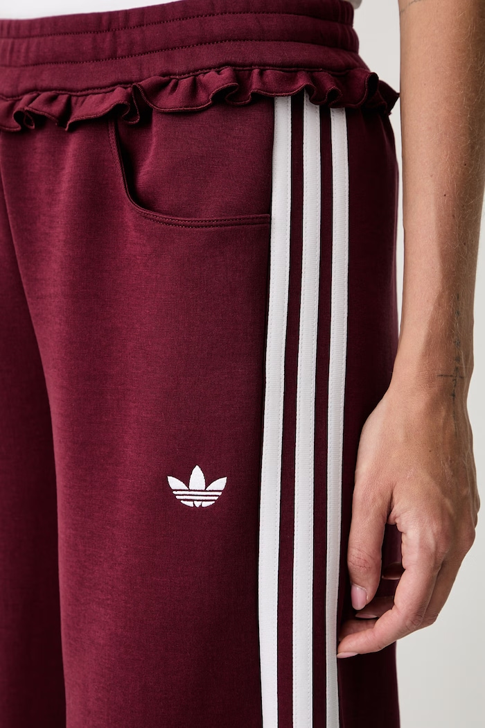 adidas Originals спортивні штани жіночі Pleated Spacer бордо LG4319
