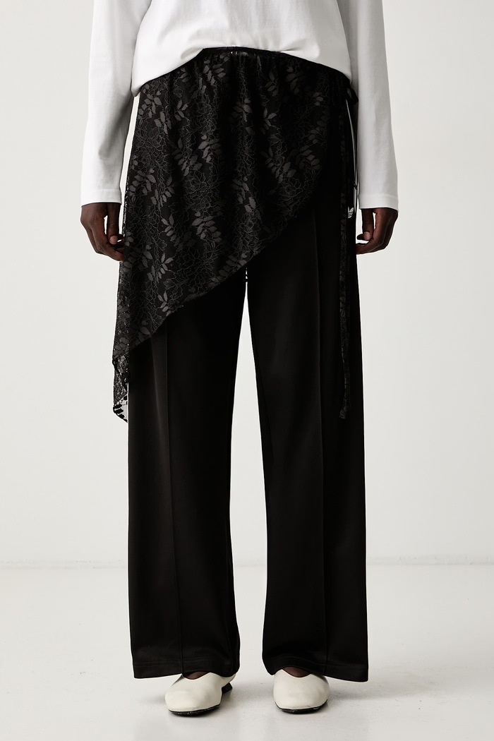 adidas Originals спортивные штаны для женщин с хлопком Lace Injection коричневый LG4275