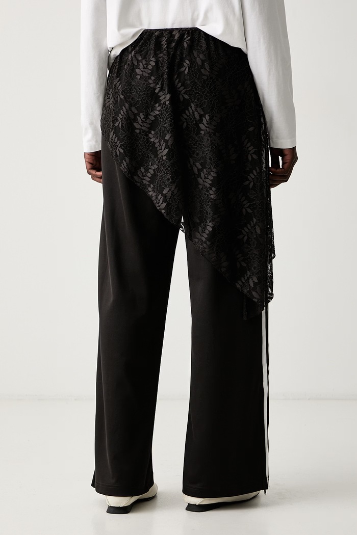 adidas Originals спортивные штаны для женщин с хлопком Lace Injection коричневый LG4275