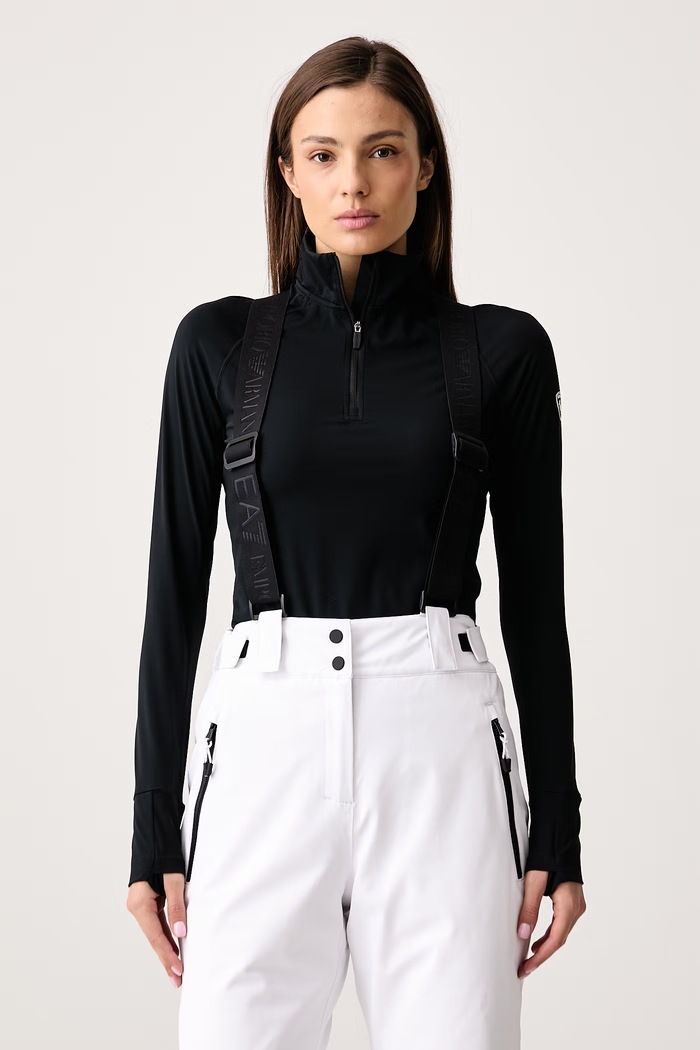 Spodnie narciarskie damskie EA7 Emporio Armani AF13889.7W000391 biały