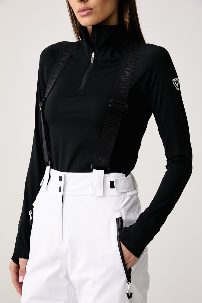 Spodnie narciarskie damskie EA7 Emporio Armani biały AF13889.7W000391
