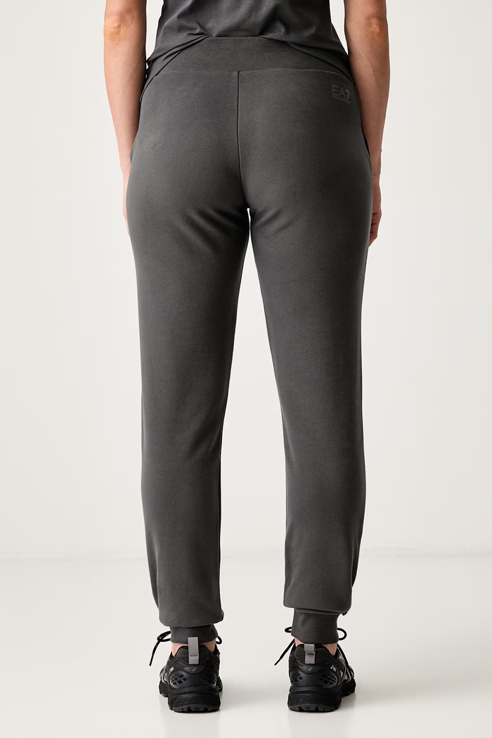 Odzież EA7 Emporio Armani spodnie dresowe damskie z bawełną AF20758.7W001402 szary
