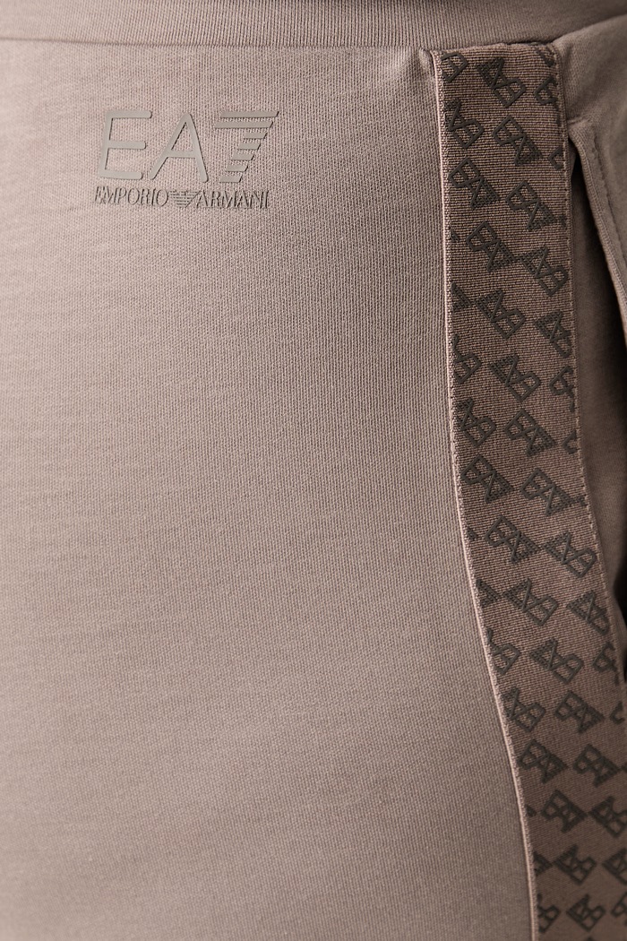 EA7 Emporio Armani damskie z bawełną brązowy AF12501.7W001662