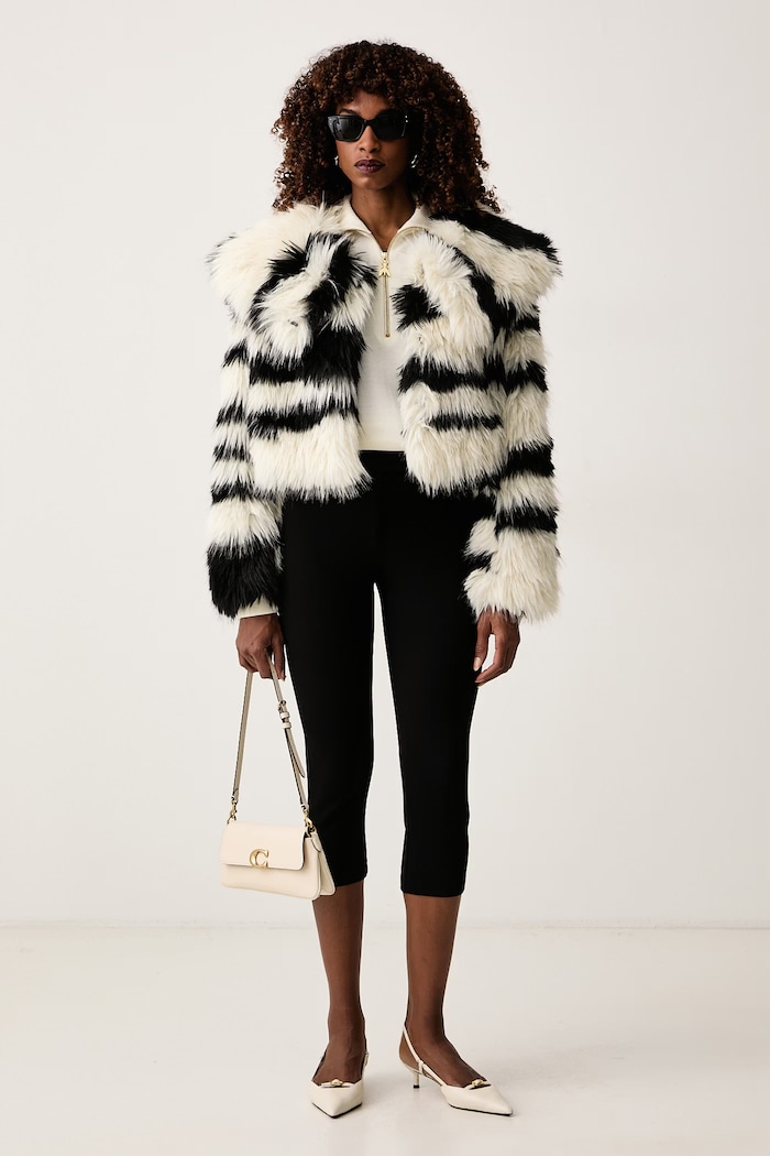 Patrizia Pepe Spodnie damskie 8P0259.C8001 czarny AW26