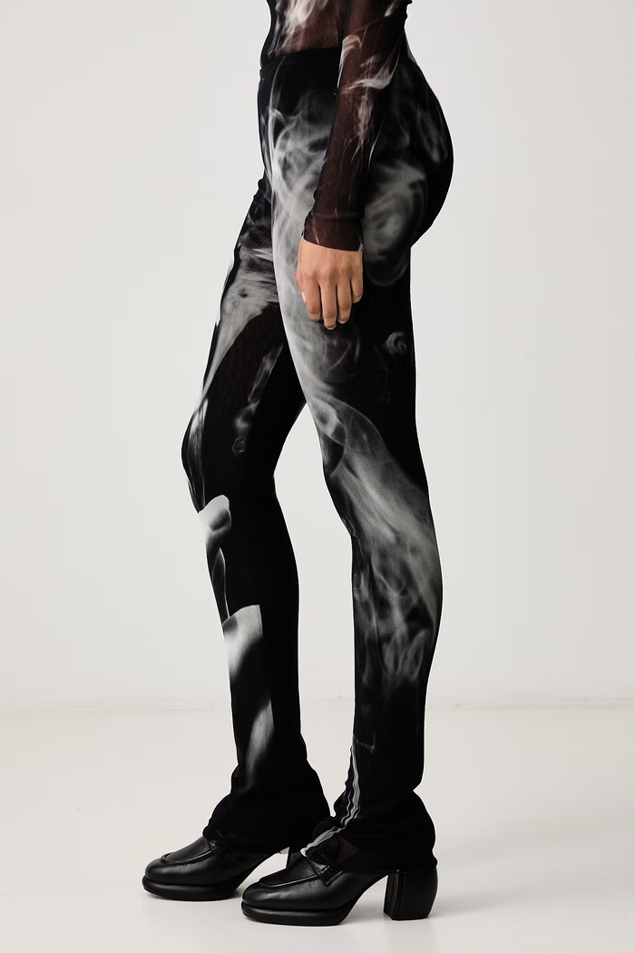 Smoking Women spodnie damskie Jean Paul GAULTIER czarny 26.04.W.TR169.M031P