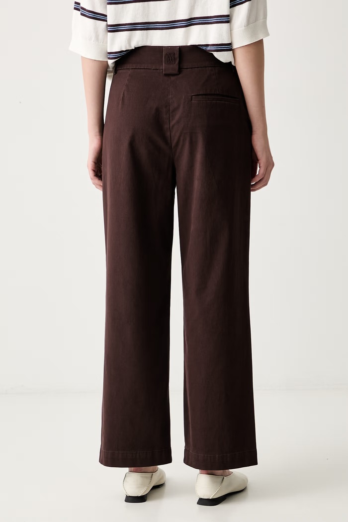 Abbigliamento Marc O'Polo Pantaloni da donna in cotone con elastan 5000012287 marrone