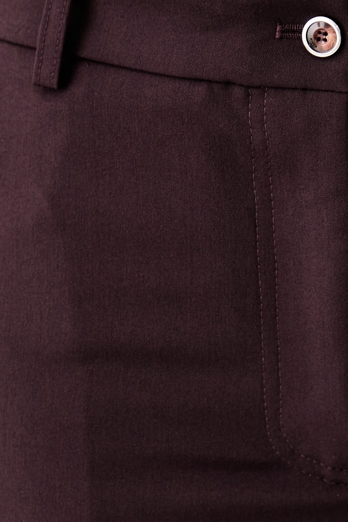 Pinko nohavice dámske burgundské 107214.A18E