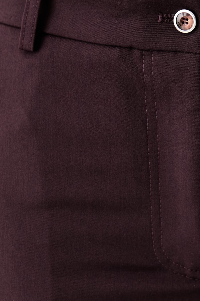 Pinko nohavice dámske burgundské 107214.A18E