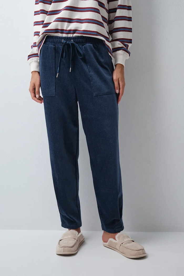 women'secret Spodnie damskie granatowy 3704550