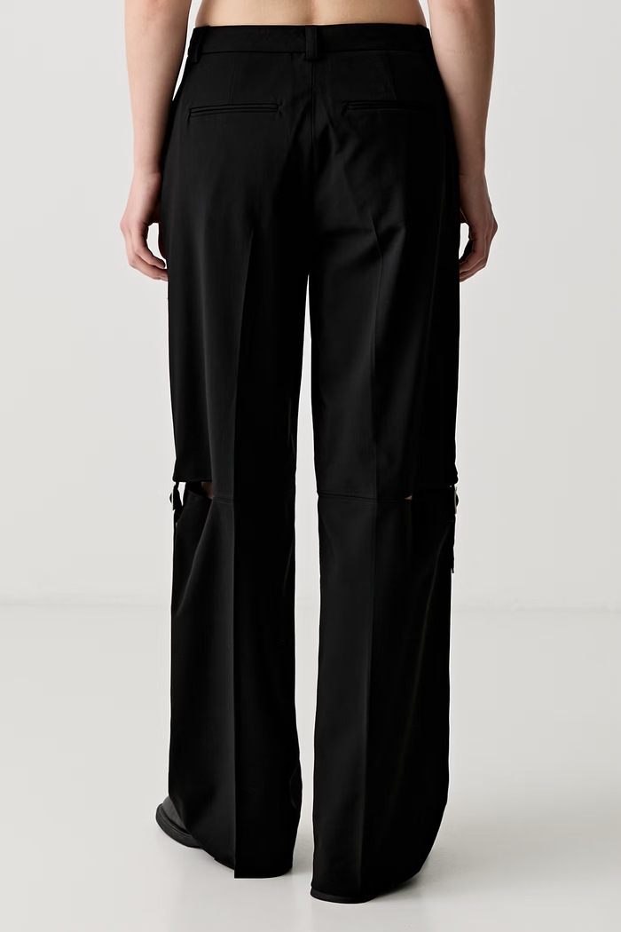 Oblačila Karl Lagerfeld Jeans hlače kompleta ženske B3W10020 črna