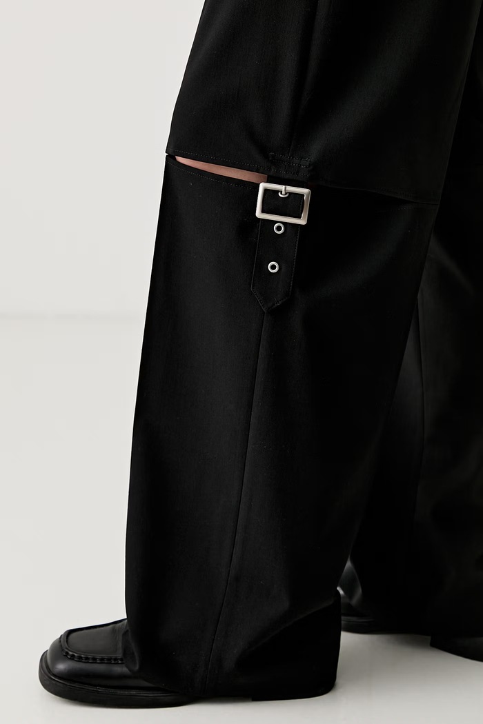 Karl Lagerfeld Jeans hlače kompleta ženske črna B3W10020
