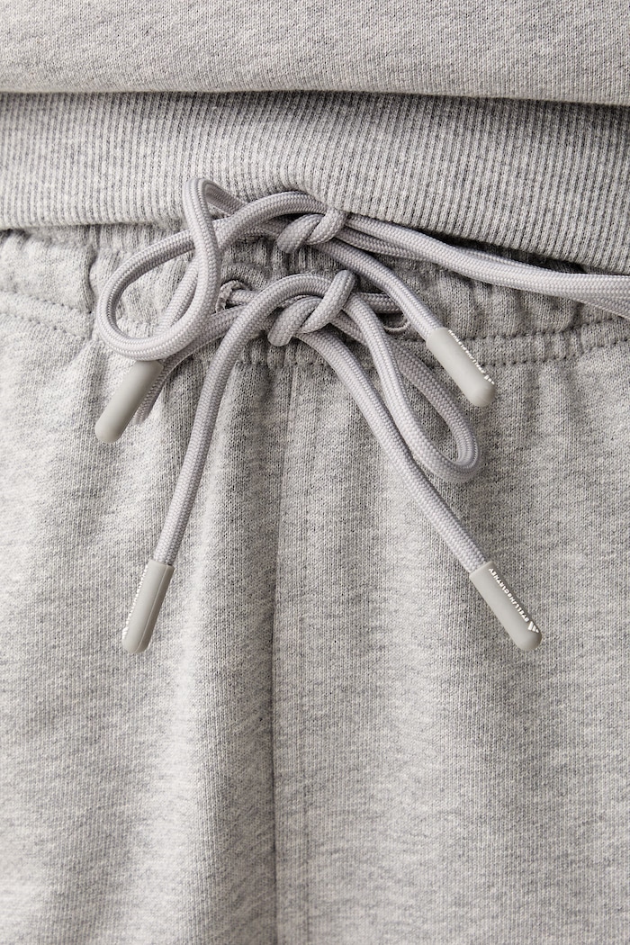 adidas by Stella McCartney spodnie dresowe damskie bawełniane szary KR3070