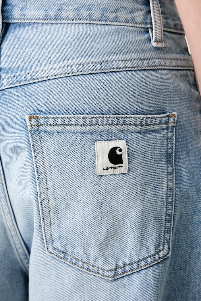 Carhartt WIP W Brandon rifle loose dámske modrá I035892