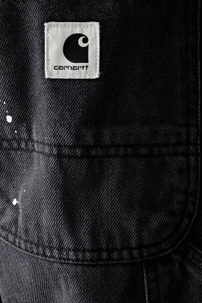 Carhartt WIP W OG Single Knee jeansy relaxed fit damskie I037024 czarny
