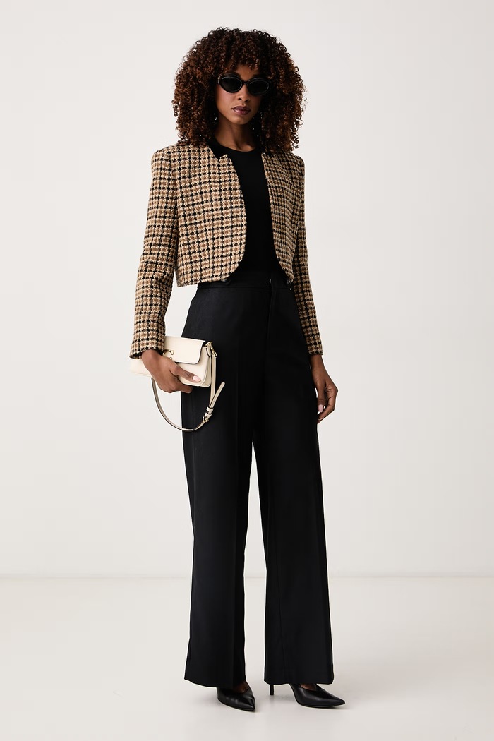 Twinset Nohavice dámske 262TT2531 čierna AW26