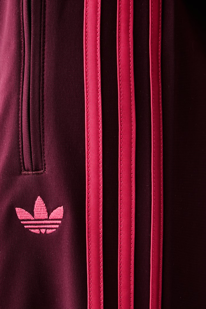 adidas Originals spodnie dresowe damskie Firebird bordowy KW0230