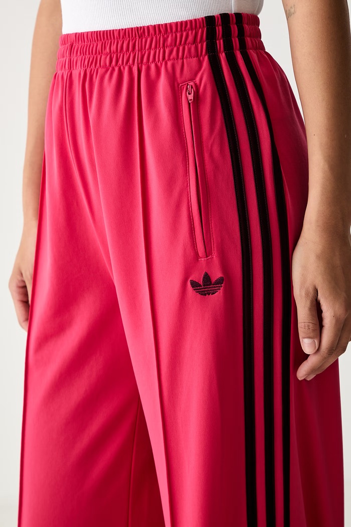 adidas Originals παντελόνι επίσημο γυναικείο Firebird ροζ KW0228