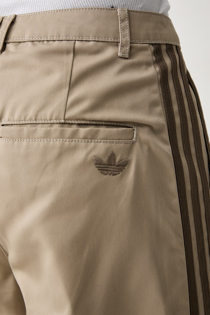 adidas Originals παντελόνι γυναικείο με βαμβάκι Tailored KS9949 μπεζ
