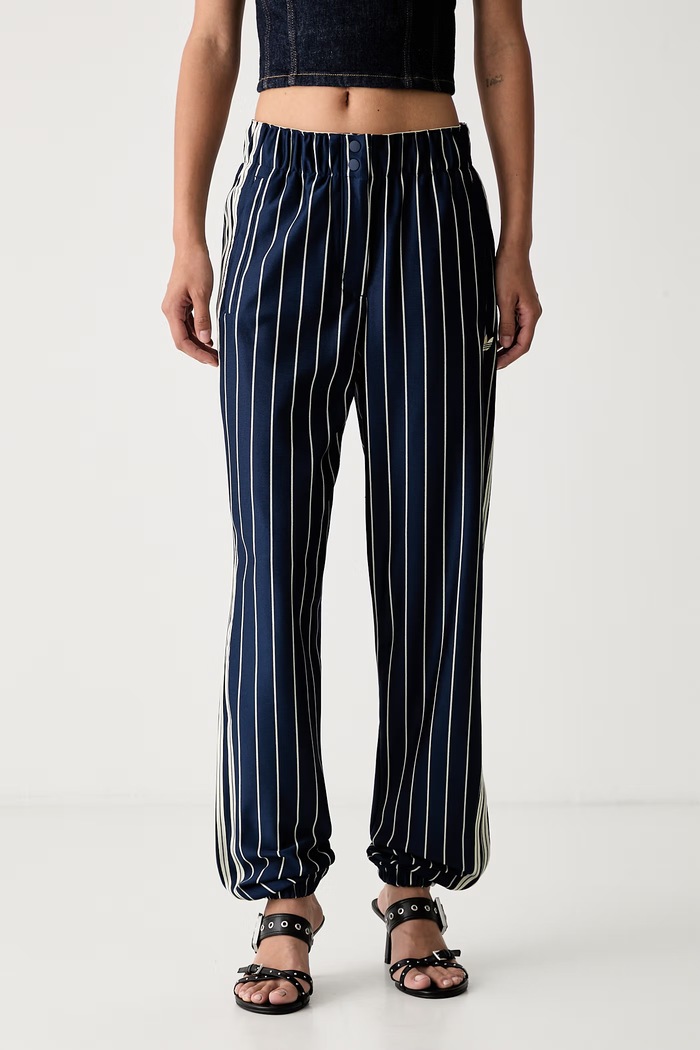 adidas Originals spodnie dresowe damskie Firebird granatowy KR7037