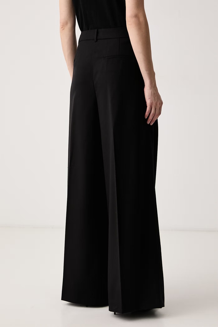 Îmbrăcăminte Guess Pantaloni pentru femei cu lână x LEONIE HANNE W6BB40.W5204 negru