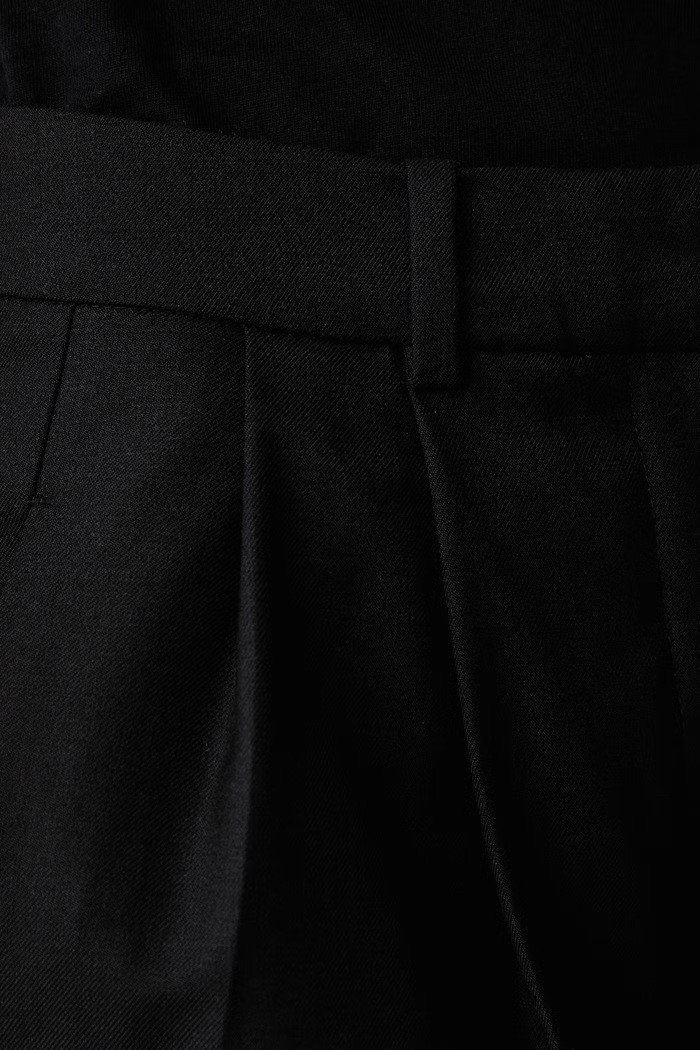 Pantaloni pentru femei cu lână x LEONIE HANNE Guess W6BB40.W5204 negru