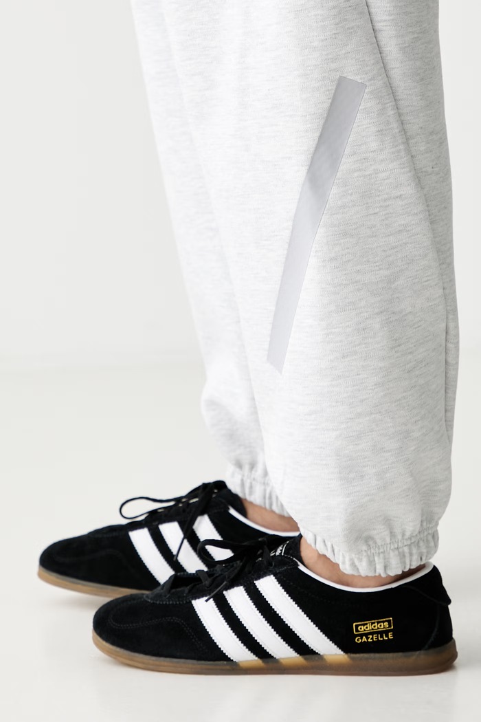 adidas spodnie dresowe damskie z bawełną Z.N.E KF6339 szary