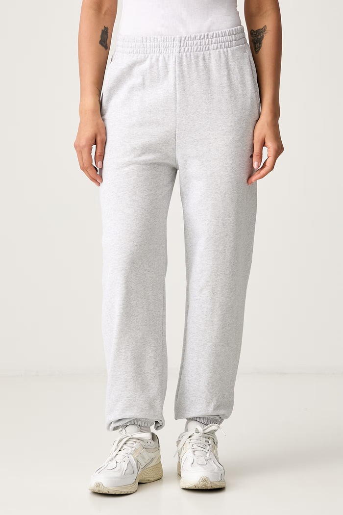 adidas spodnie dresowe damskie bawełniane szary KU7941