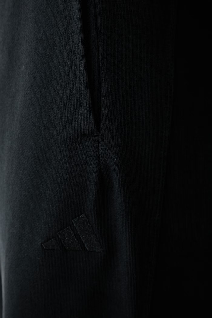 adidas spodnie dresowe damskie bawełniane czarny KU7935