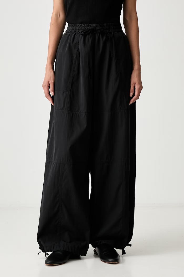 Kenzo spodnie dresowe damskie czarny FG52PA1279FI