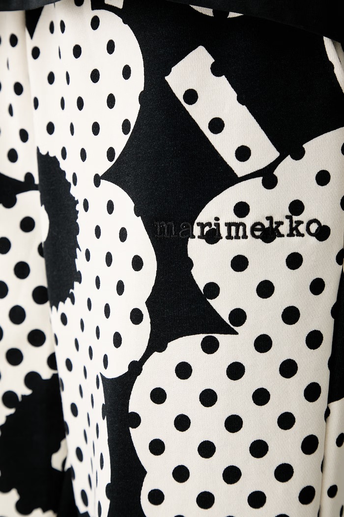 Marimekko trenirka ženska bombažna črna 095886