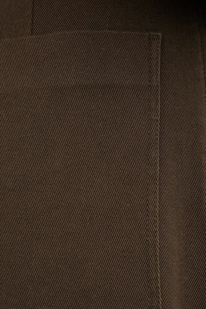 Marc O'Polo pantaloni pentru femei, din bumbac cu elastan maro 5000014308