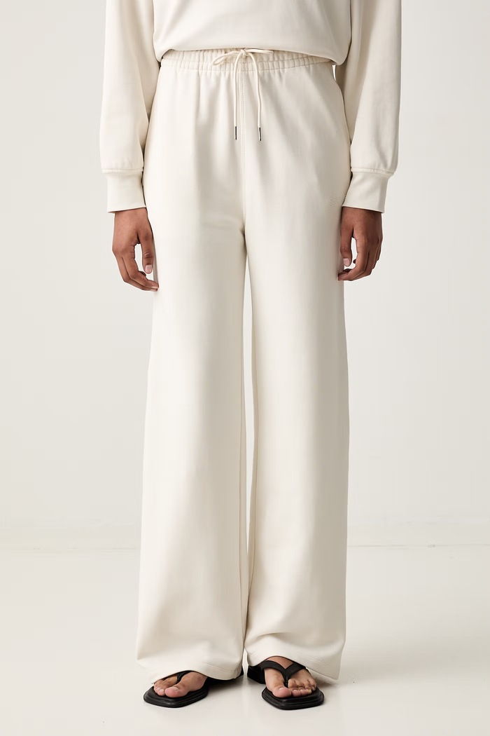 Calvin Klein tepláky dámské bavlněné béžová LV044G248G
