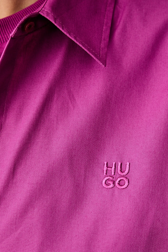 HUGO брюки wide leg для женщин Hasmina 50566625 розовый