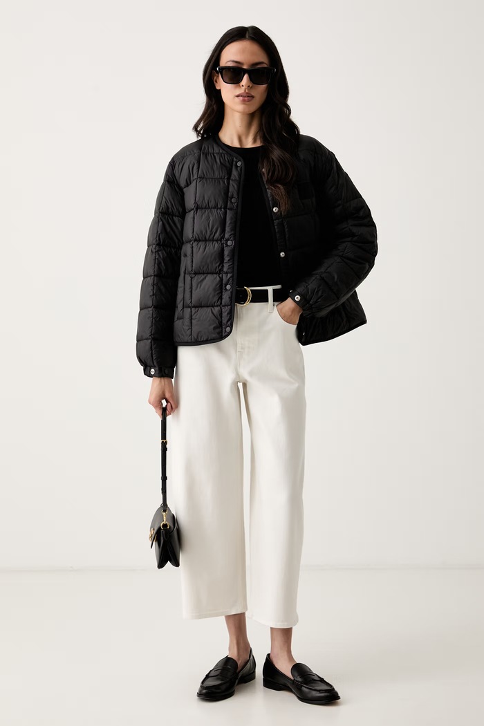 Calvin Klein Jeans blugi barrel pentru femei LV047G619G bej AW26