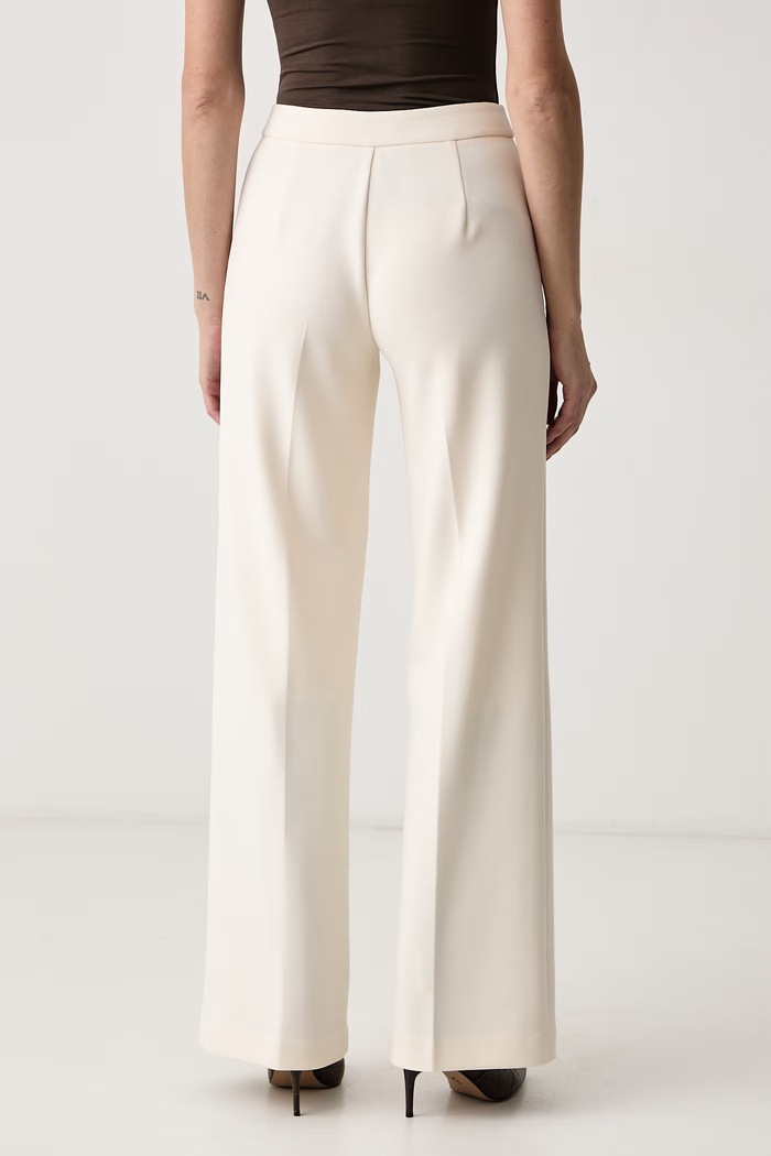 Oblečenie Marciano by Guess Nohavice wide leg dámske VIOLA G6BB06.K6462 béžová
