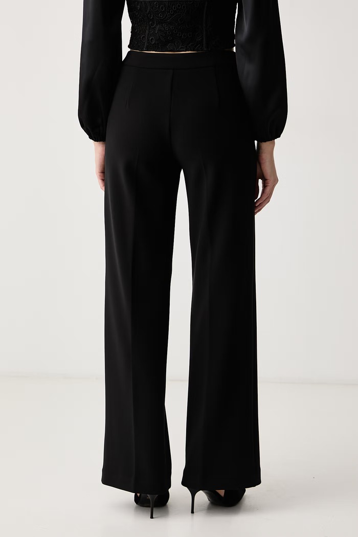 Oblečenie Marciano by Guess Nohavice wide leg dámske VIOLA G6BB06.K6462 čierna