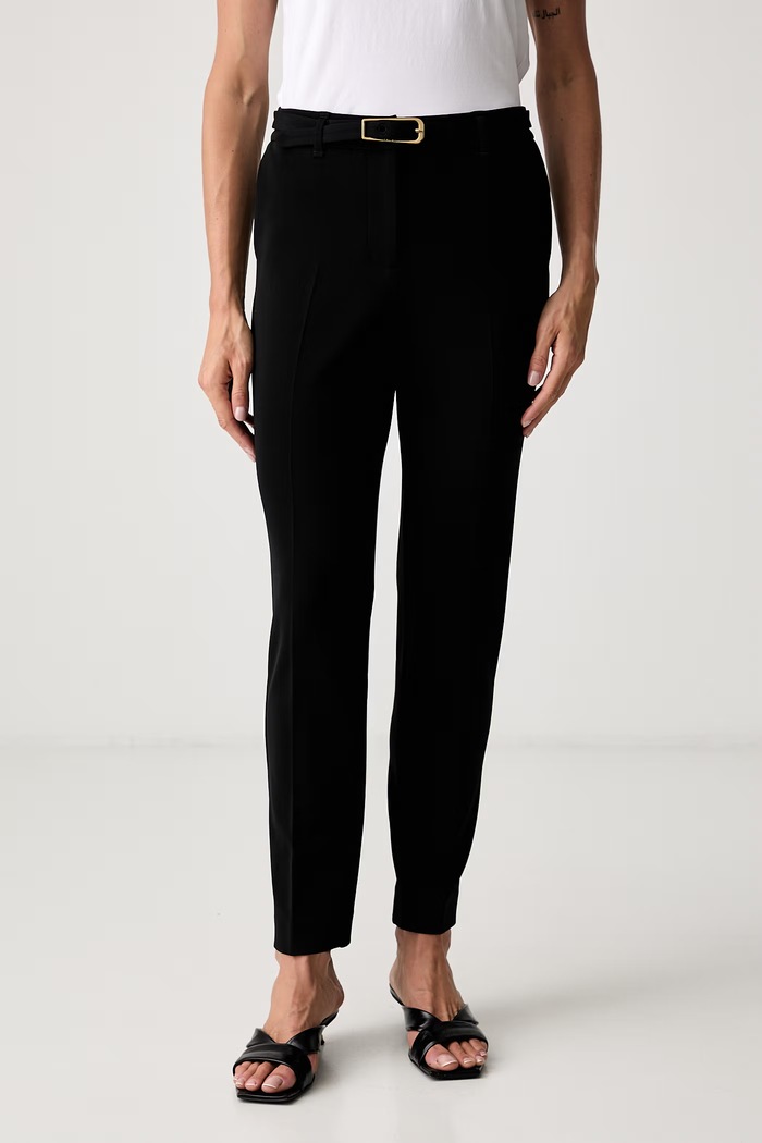Marciano by Guess spodnie damskie z wiskozą JOLIE czarny G6YB23.K4553