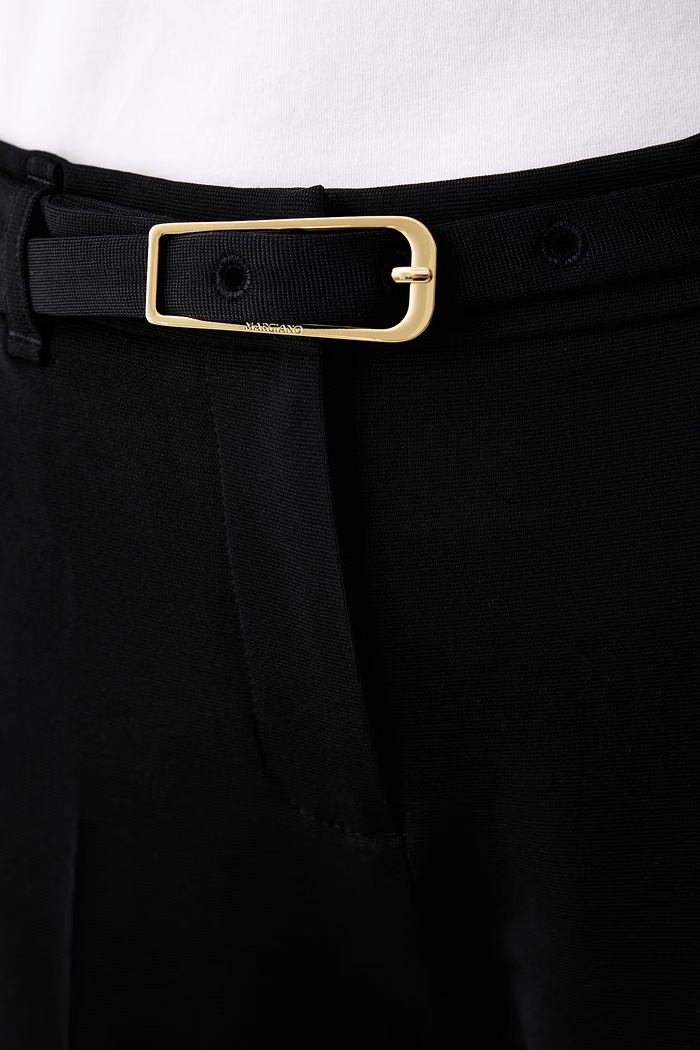 Marciano by Guess spodnie damskie z wiskozą JOLIE czarny G6YB23.K4553