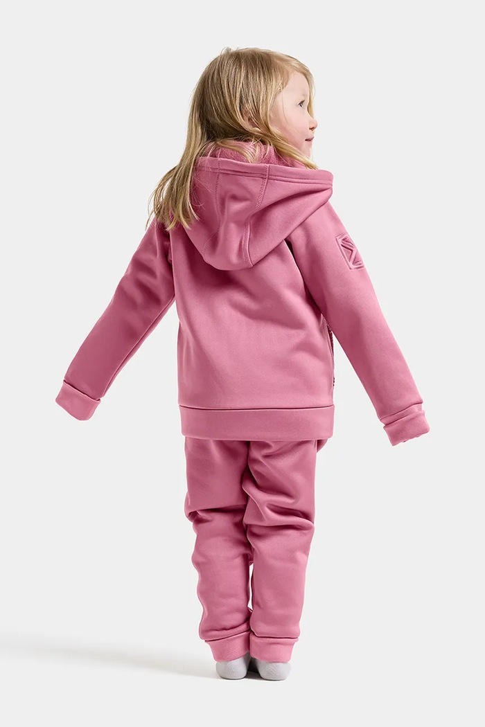 Spodnie dresowe dziecięce SILJAN KIDS PNT Didriksons różowy 505901.G