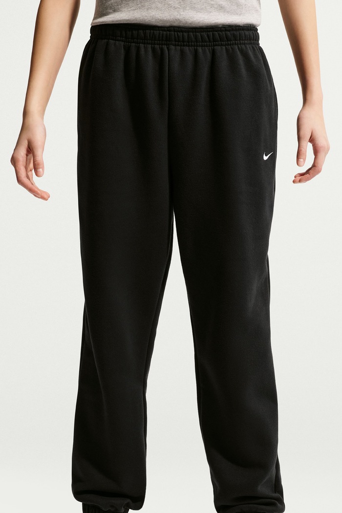 Teplákové nohavice detské s bavlnou Nike Sportswear Studio Fleece Nike IM4905 čierna
