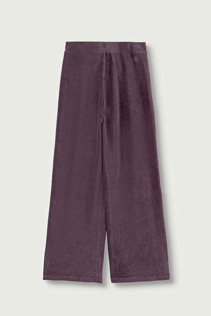 United Colors of Benetton Spodnie dresowe dziecięce z bawełną 4DZBCF02Q.G.Season.9BY2 fioletowy AW26