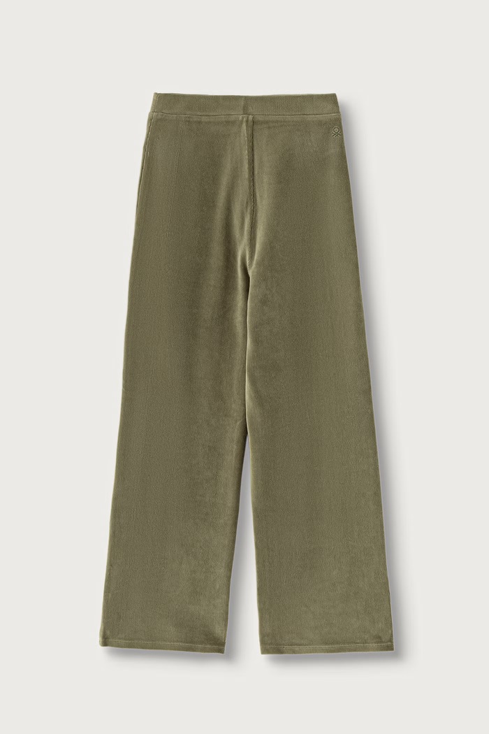 United Colors of Benetton Spodnie dresowe dziecięce z bawełną 4DZBCF02Q.G.Season.9BY2 zielony AW26