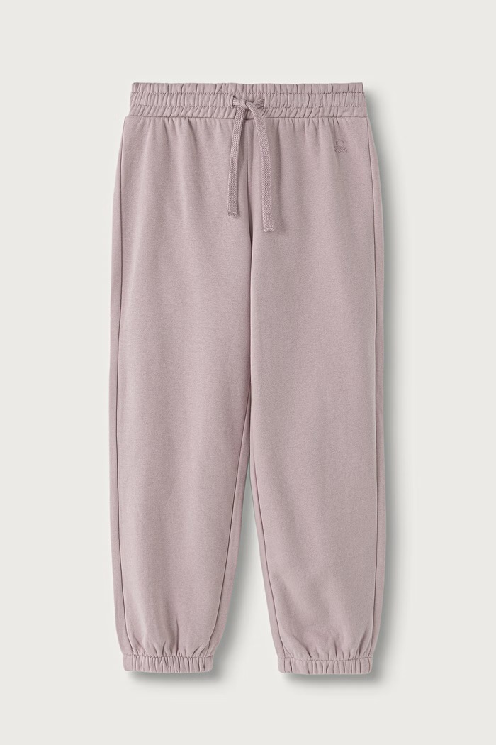 United Colors of Benetton Spodnie dresowe dziecięce z bawełną fioletowy 39M2CF05I.G.Season.9BY2