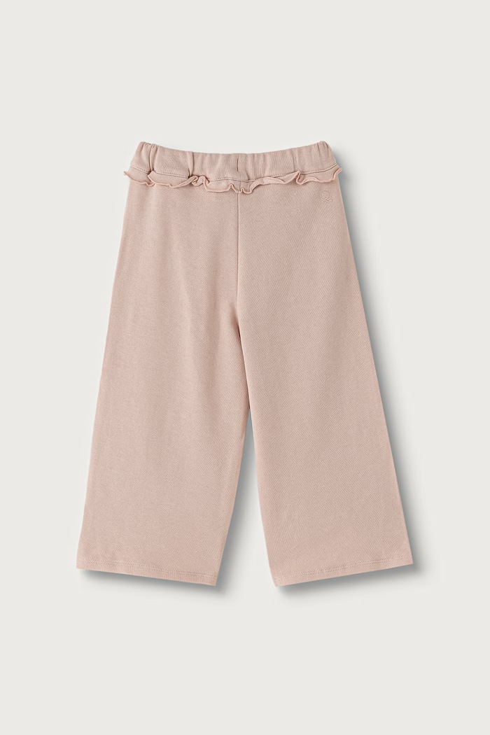 United Colors of Benetton Donji dio trenirke za djecu od pamuka 3J70GF05N.P.Seasonal roza AW26