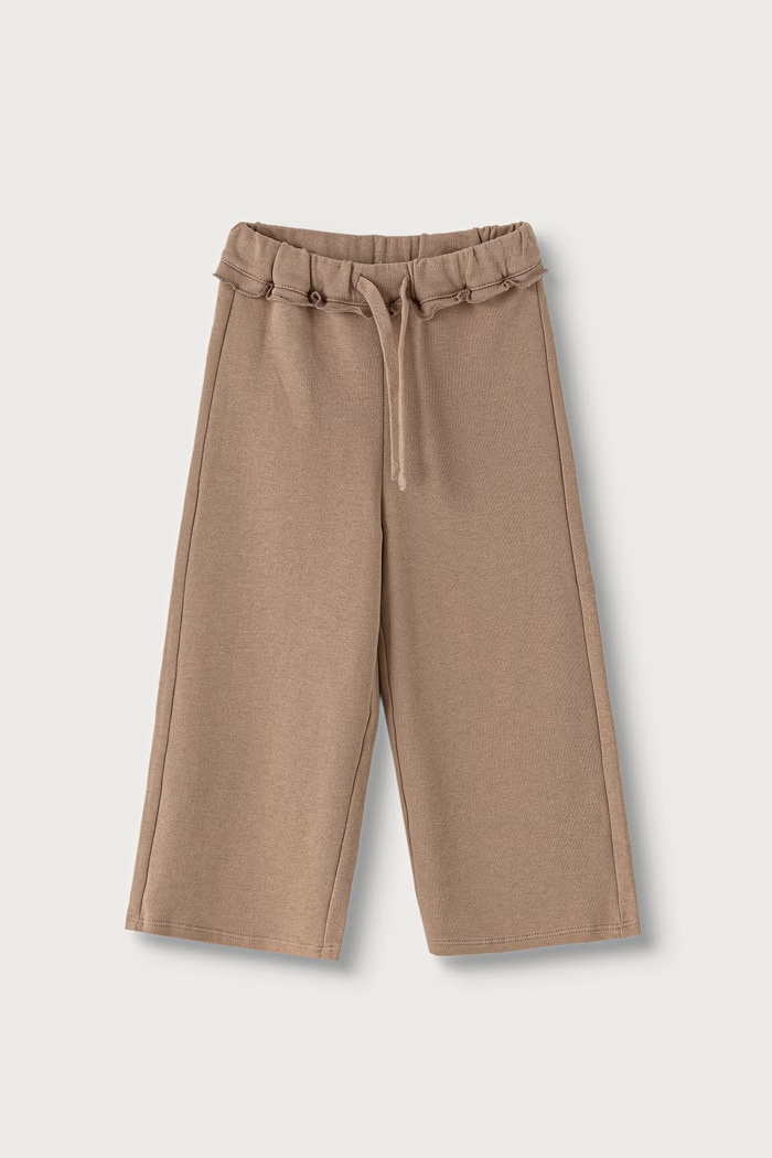 United Colors of Benetton Spodnie dresowe dziecięce bawełniane beżowy 3J70GF05N.P.Seasonal