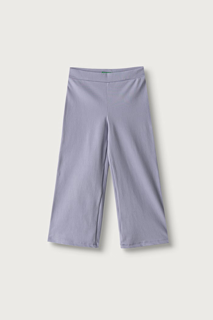 United Colors of Benetton Spodnie dziecięce z bawełną fioletowy 46D6GF034.P.Seasonal