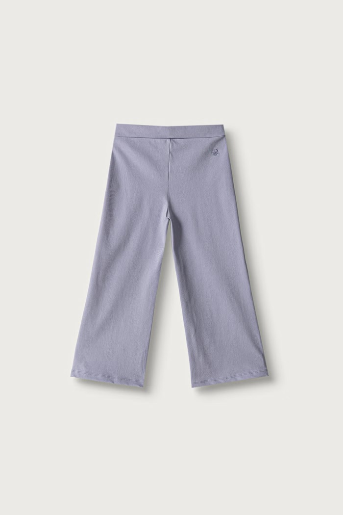 United Colors of Benetton Spodnie dziecięce z bawełną 46D6GF034.P.Seasonal fioletowy AW26